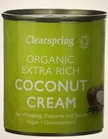 Mängden socker i Clearspring ( extra rich) coconut cream