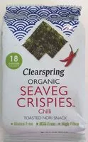 Mängden socker i Organic Seaveg Crispies Chilli