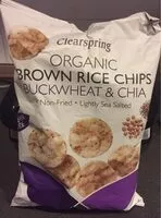 Mängden socker i Organic Brown Rice Chips