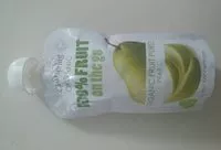 Mängden socker i Organic Fruit Purée