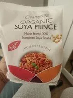 Mängden socker i Organic Soya Mince
