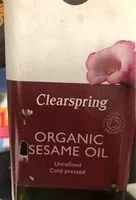 Mängden socker i Organic sesame oil