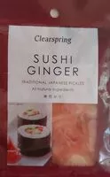 Mängden socker i Sushi Ginger