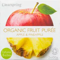 Mängden socker i Puré de manzana y piña ecológico