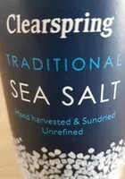 Mängden socker i Sea salt