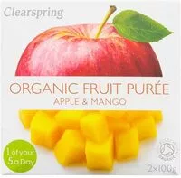 Mängden socker i Puré de manzana y mango ecológico