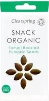 Mängden socker i Snack Organic Tamari Roasted Pumpkin Seeds