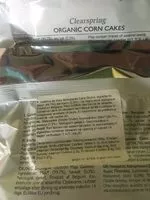Mängden socker i organic corn cake