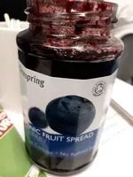 Mängden socker i Marmelade Blåbær Uden Tilsat Sukker økologisk 290grfra Clearspring