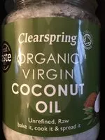 Mängden socker i Clearspring Virgin Coconut Oil