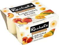 Mängden socker i Rachel's Luscious Peach and Mango yogurts