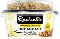 Mängden socker i Rachel's Organic Low Fat Breakfast Vanilla Yogurt