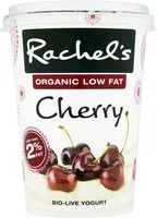 Mängden socker i Rachel's Organic Low Fat Cherry Yogurt