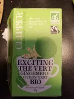 Mängden socker i Exciting thé vert gingembre citron vert