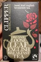 Mängden socker i English Breakfast Te Ø Clipper - 125 GR - Naturesource