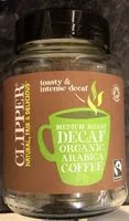 Mängden socker i Clipper medium roast decaf organic arabica coffee