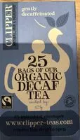 Mängden socker i Organic decaf tea