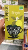 Mängden socker i Superstar Lemon & Ginger - Bio-Kräutertee