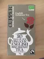 Mängden socker i Organic English Breakfast Tea