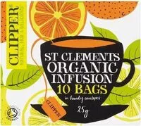 Mängden socker i Thé Orange & Lemon infusion