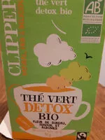 Mängden socker i Thé Vert Detox bio