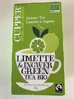 Mängden socker i Organic Lime & Ginger Green Tea