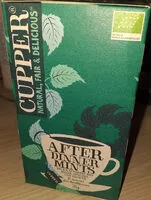 Mängden socker i Tee  Cupper after dinner mints