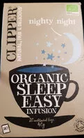Mängden socker i Sleepy easy infusión ecológica para favorecer