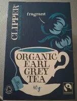Mängden socker i Organic earl Grey tea