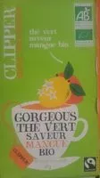 Mängden socker i Gorgeous thé vert saveur mangue bio