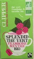 Mängden socker i Splendid thé vert framboise menthe