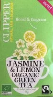 Mängden socker i Jasmine & Lemon Organic Green Tea