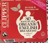 Mängden socker i Organic English Breakfast Tea