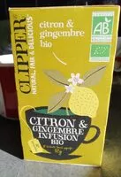 Mängden socker i Citron et gingembre infusion bio
