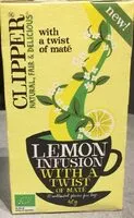 Mängden socker i Infusion citron avec un zeste de maté