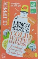 Mängden socker i Infusion froide bio au citron, gingembre et curcuma