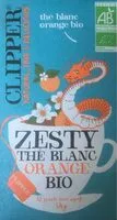 Mängden socker i Zesty Thé blanc orange bio x 20 sachets