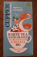 Mängden socker i Té blanco con naranja