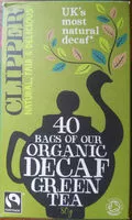 Mängden socker i Organic decaf green tea