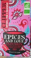 Mängden socker i Epices and love