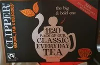 Mängden socker i Everyday tea bags