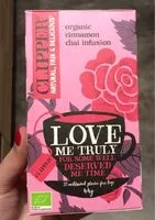 Mängden socker i Infusion clipper « Love me truly »
