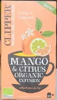 Mängden socker i Mango & Citrus Organic Infusion