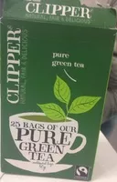 Mängden socker i 25 bags of pure green tea