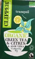 Mängden socker i Clipper Organique Vera Aloe Green Tea Bag 20
