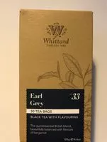 Mängden socker i Whittard Earl Grey N °33 50 Teabags
