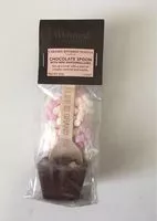 Mängden socker i Chocolate spoon with mini marshmallows