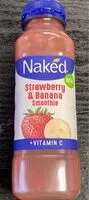 Mängden socker i Strawberry and Banana Smoothie