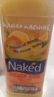 Mängden socker i Naked Mango Machine Smoothie 450Ml