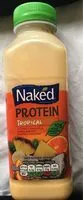 Mängden socker i Naked protein tropical juice